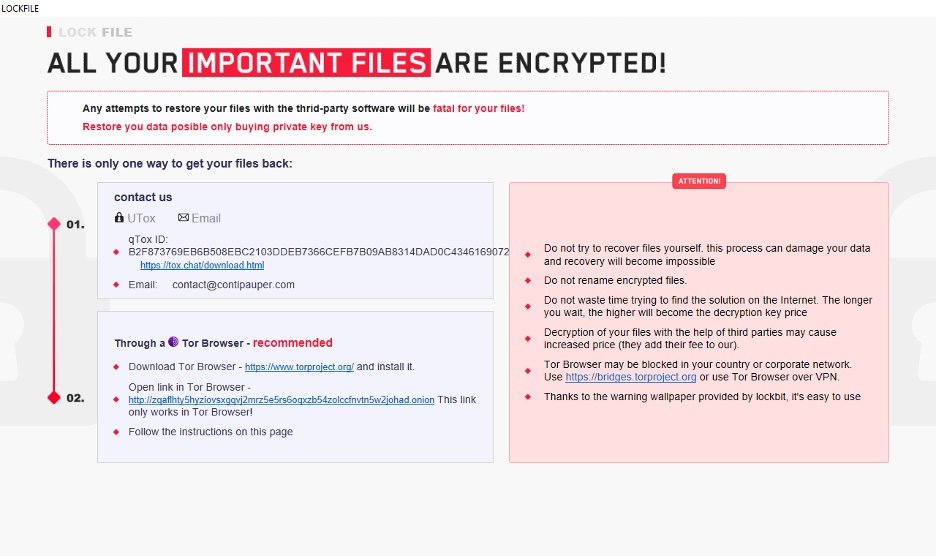Ransomware uses encryption as cover