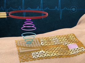 chip-free wireless electronic skin