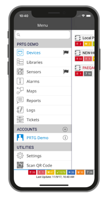 PRTG iOS 
