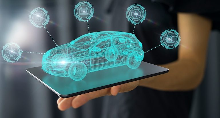 Choose an electric vehicle with Metaverse technology.