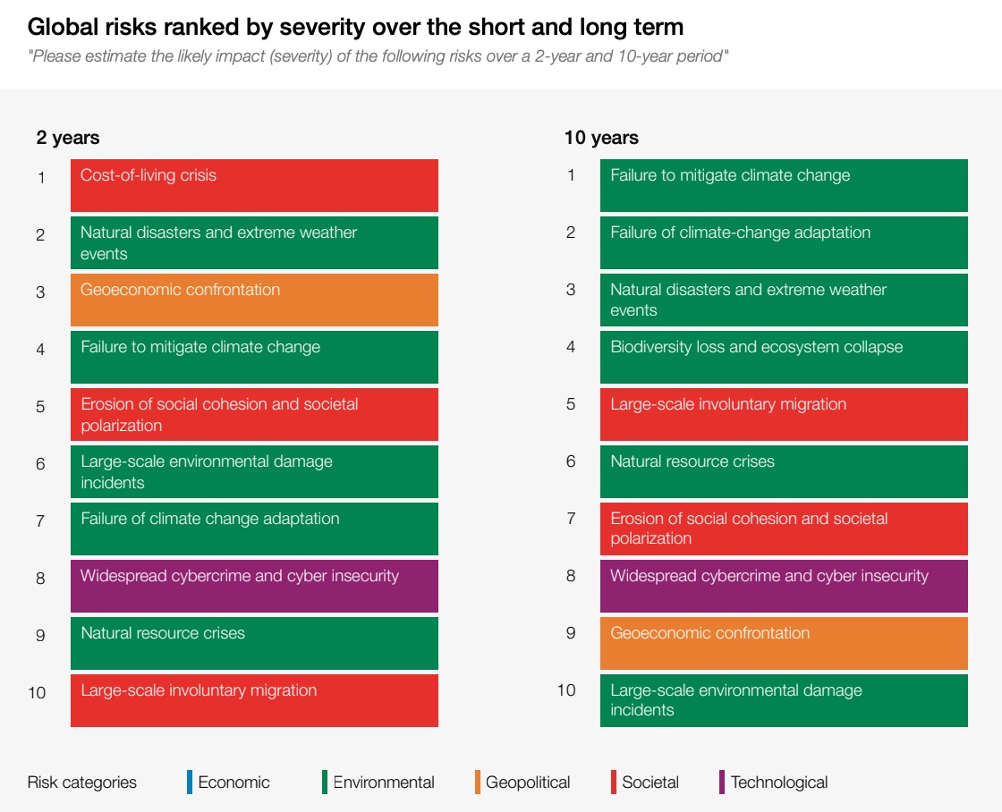 WEF Global Risks Report 2023
