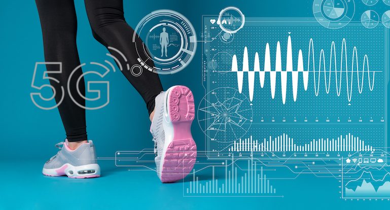 Healthcare technology concept. 5G