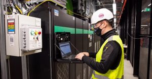 The Dublin data centre’s UPS