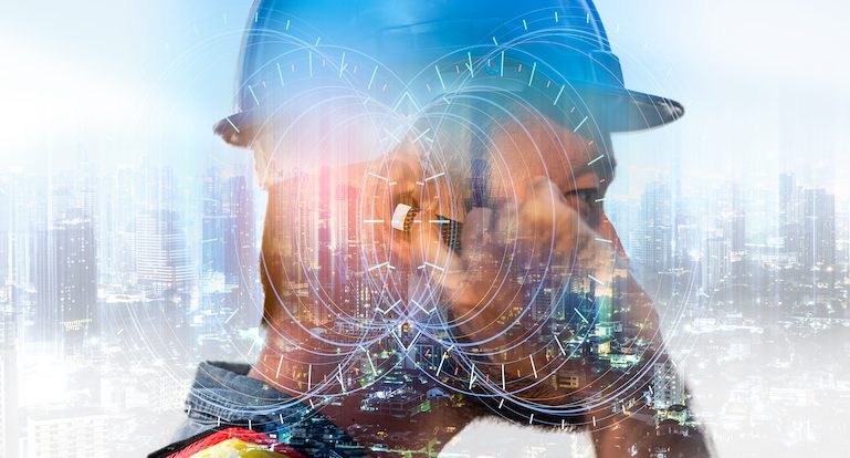 telecom 6g futuristic hologram