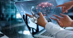 Medicine doctor team meeting and analysis