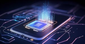 Mobile sim card and network technology concept