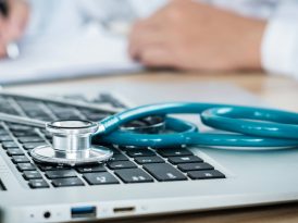 Doctor and nurse for medical concept. health insurance family access to health benefits and copy space.