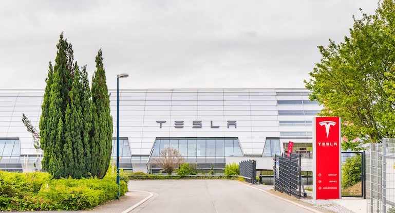 Tesla service center