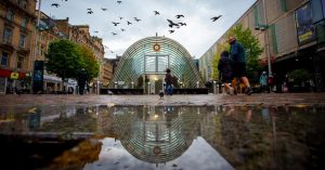 St Enoch Square, Glasgow, UK