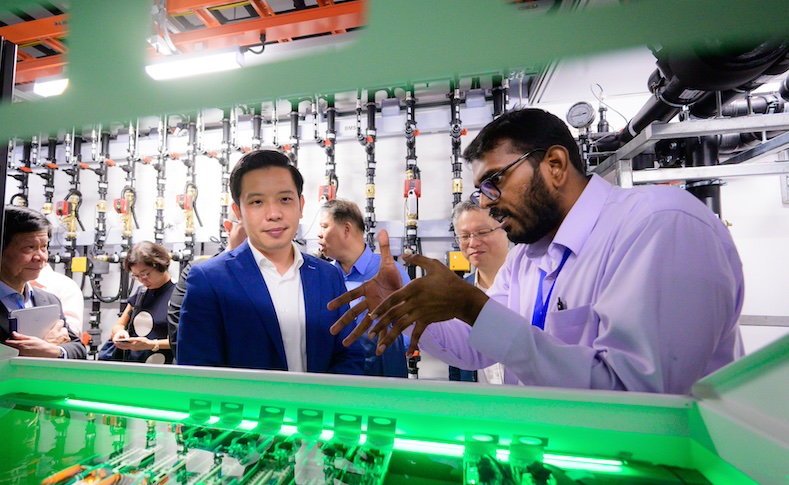 The Sustainable Tropical Data Centre Testbed (STDCT) facility, hosted on the NUS campus