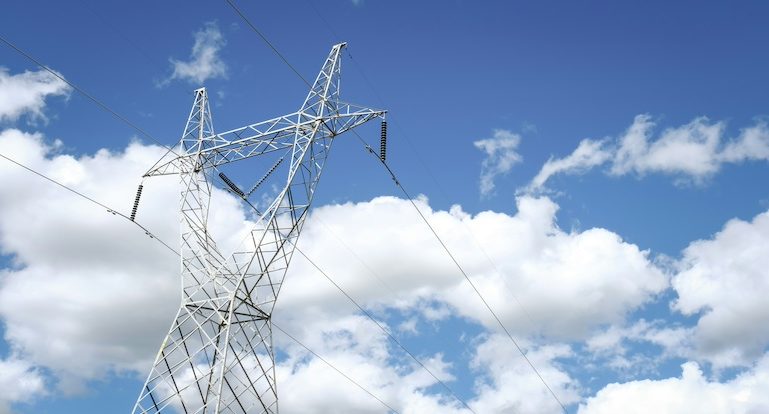 Year-on-year change in electricity demand