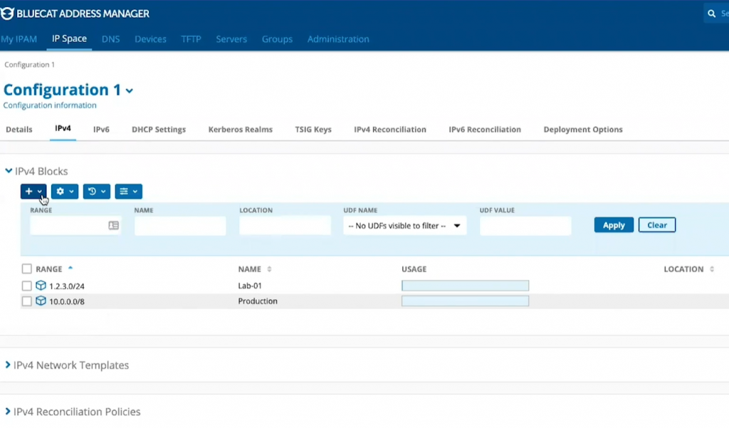 BlueCat Address Manager (BAM).