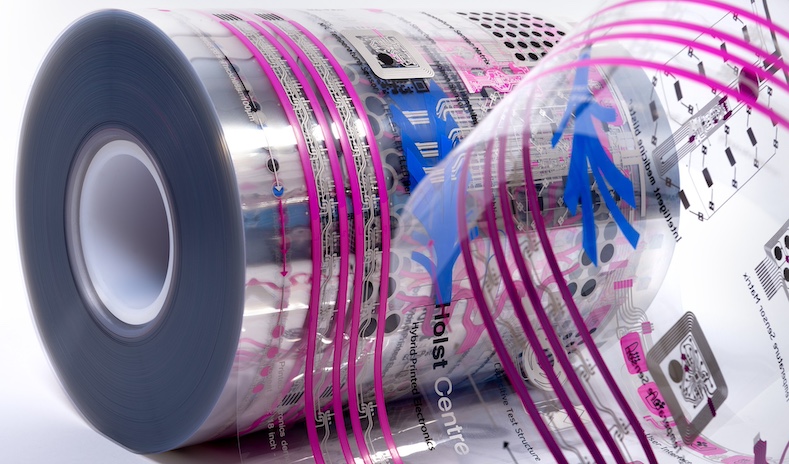 Roll-to-roll printed electronics solutions to replace PCBs -