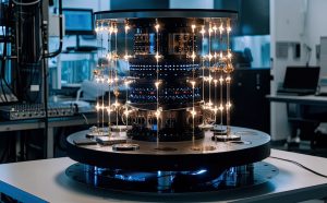 futuristic quantum computer