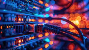 A high-speed fiber optic network