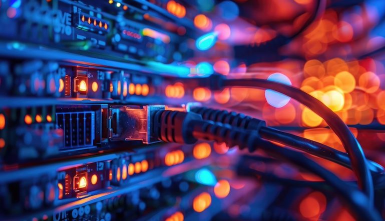 A high-speed fiber optic network