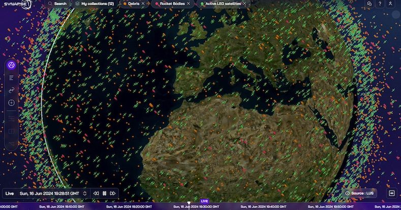 Here we are: this month we passed the milestone of 10,000 active satellites in orbit.