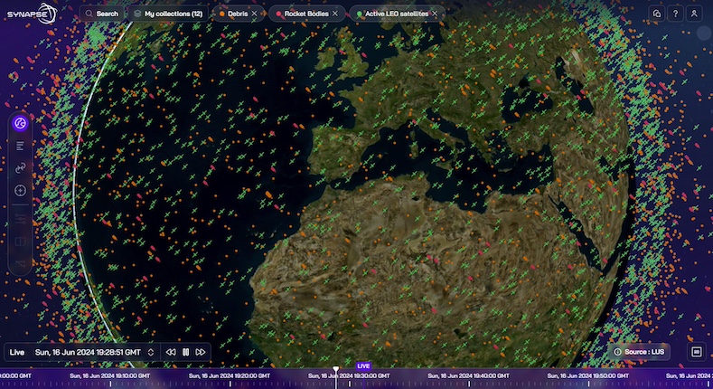 Here we are: this month we passed the milestone of 10,000 active satellites in orbit.