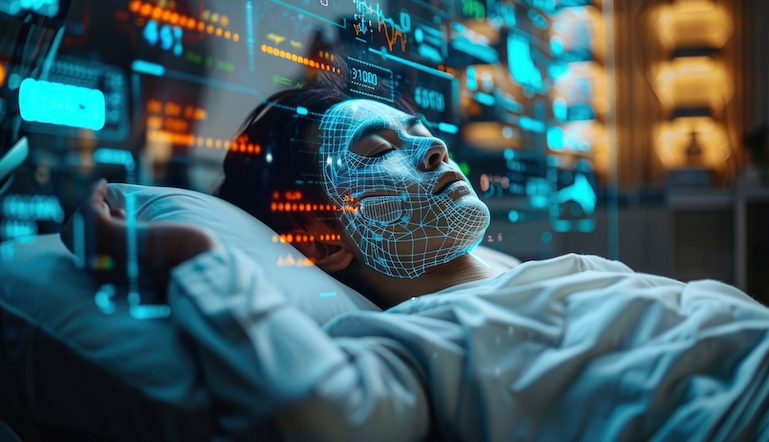 Digital twin of a patient used for real-time monitoring and treatment adjustments