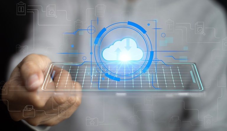 Concept of using cloud servers data protection