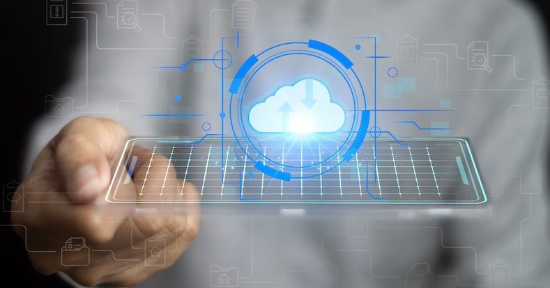 Concept of using cloud servers data protection